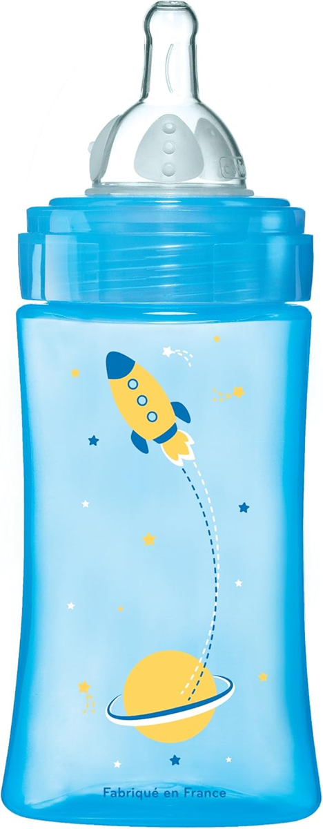 DODIE biberon 270 ml tettarella 2 flusso medio 0-6 mesi CONIGLIO