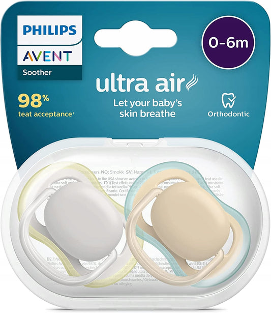 PHILIPS AVENT Ultra Air smoczki x 2 0-6msc