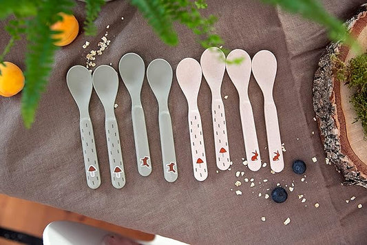 LASSIG set di cucchiaini per neonati 6m+ x4 Little Forest Fox