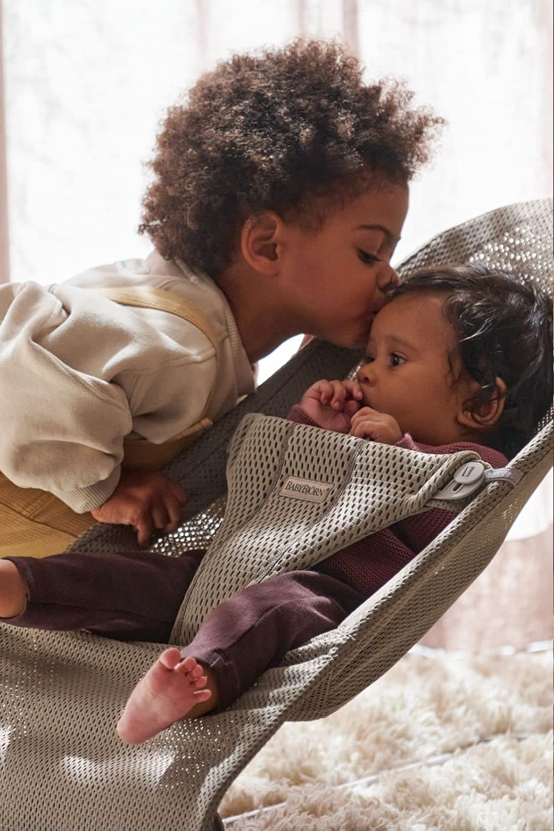 BABYBJORN hamaca mecedora para bebé hasta 13 kg MESH