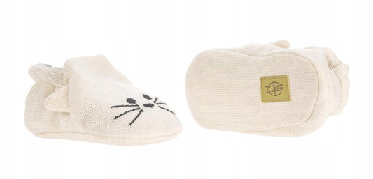 LASSIG Little Chums Cat STIVALETTI PER BAMBINI in cotone biologico + borsa