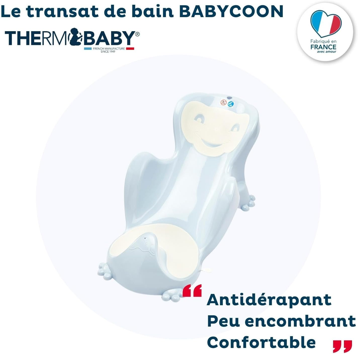 THERMOBABY BABYCOON reductor para bañera para bebés hasta 8 meses 8kg