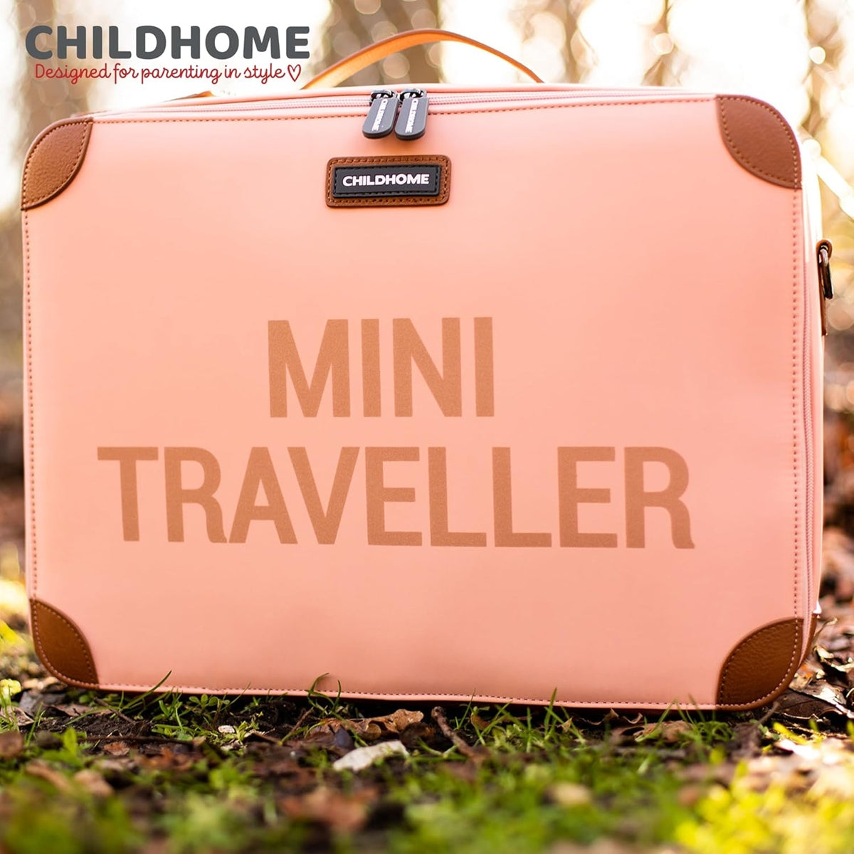 CHILDHOME Mini Traveller valise en nylon pour enfants 30 x 40 x 15 cm