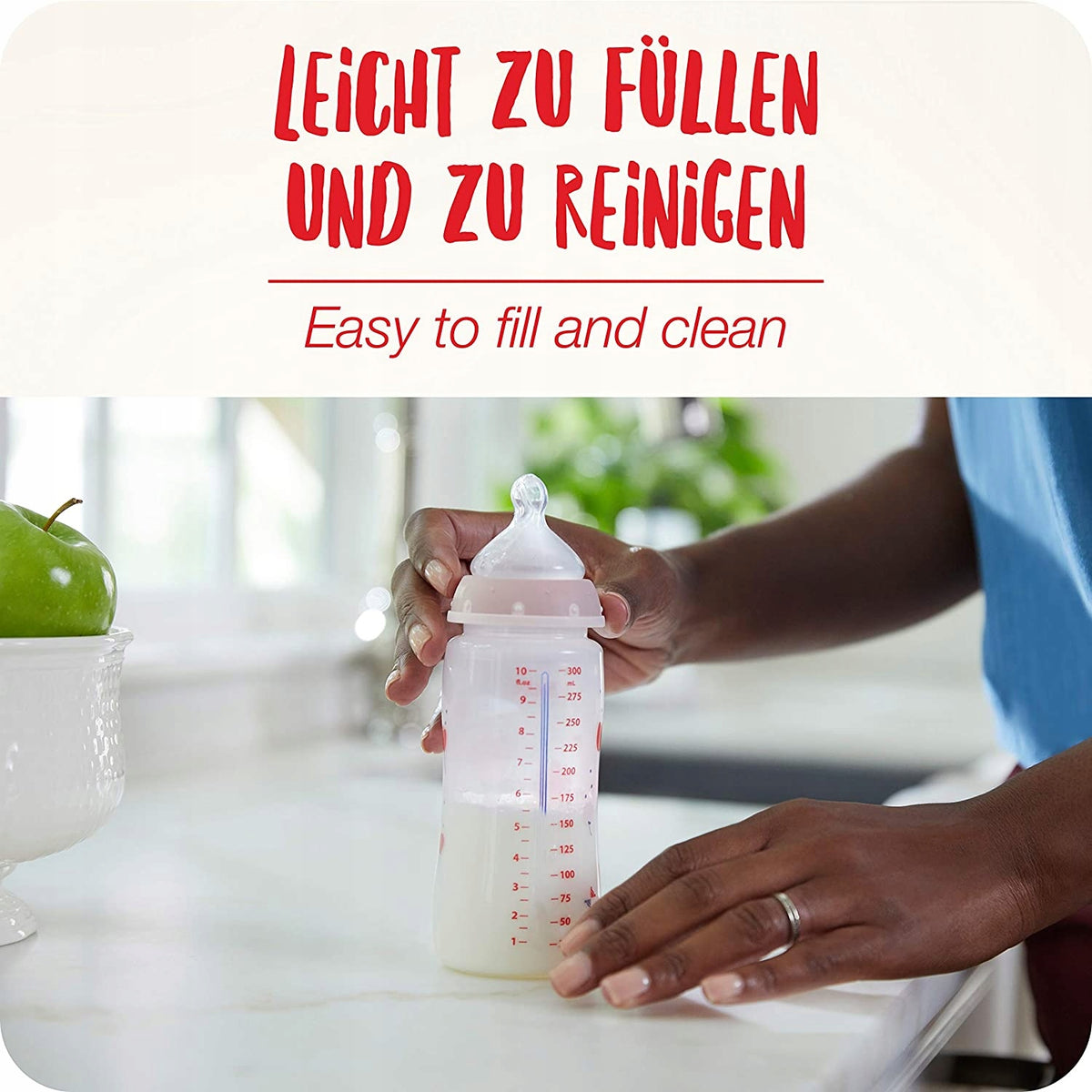 NUK Anti-Colic Flaschenset 3x 300 ml 0-6