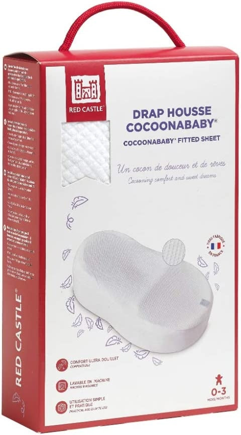 RED CASTLE Cocoonababy Spannbettlaken weiß