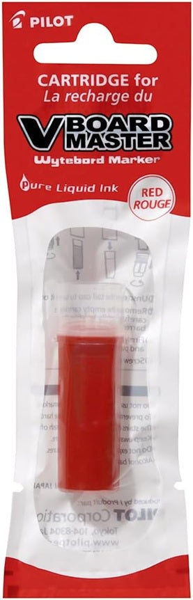 PILOT WBS-VBM rosso inchiostro per pennarello cancellabile a secco V-Board Master 6 ml