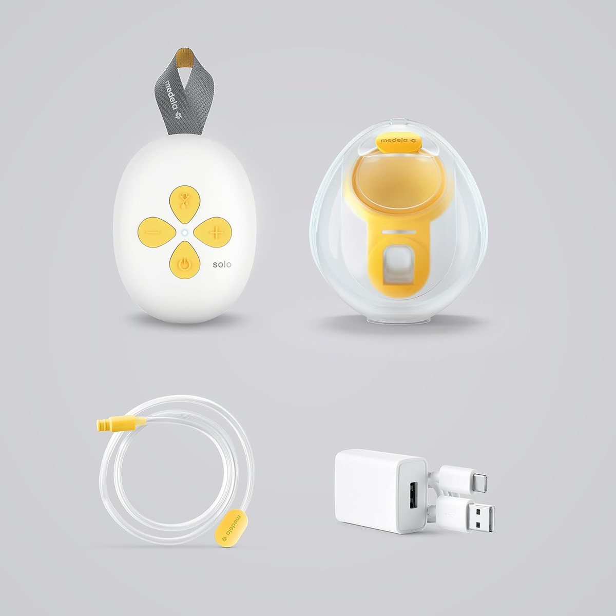 MEDELA SOLO HANDS-FREE ηλεκτρικό θήλαστρο 2 φάσεων USB
