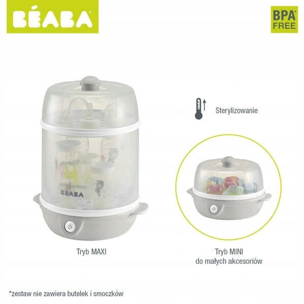 BEABA Steril'Express 2w1 STERYLIZATOR PAROWY