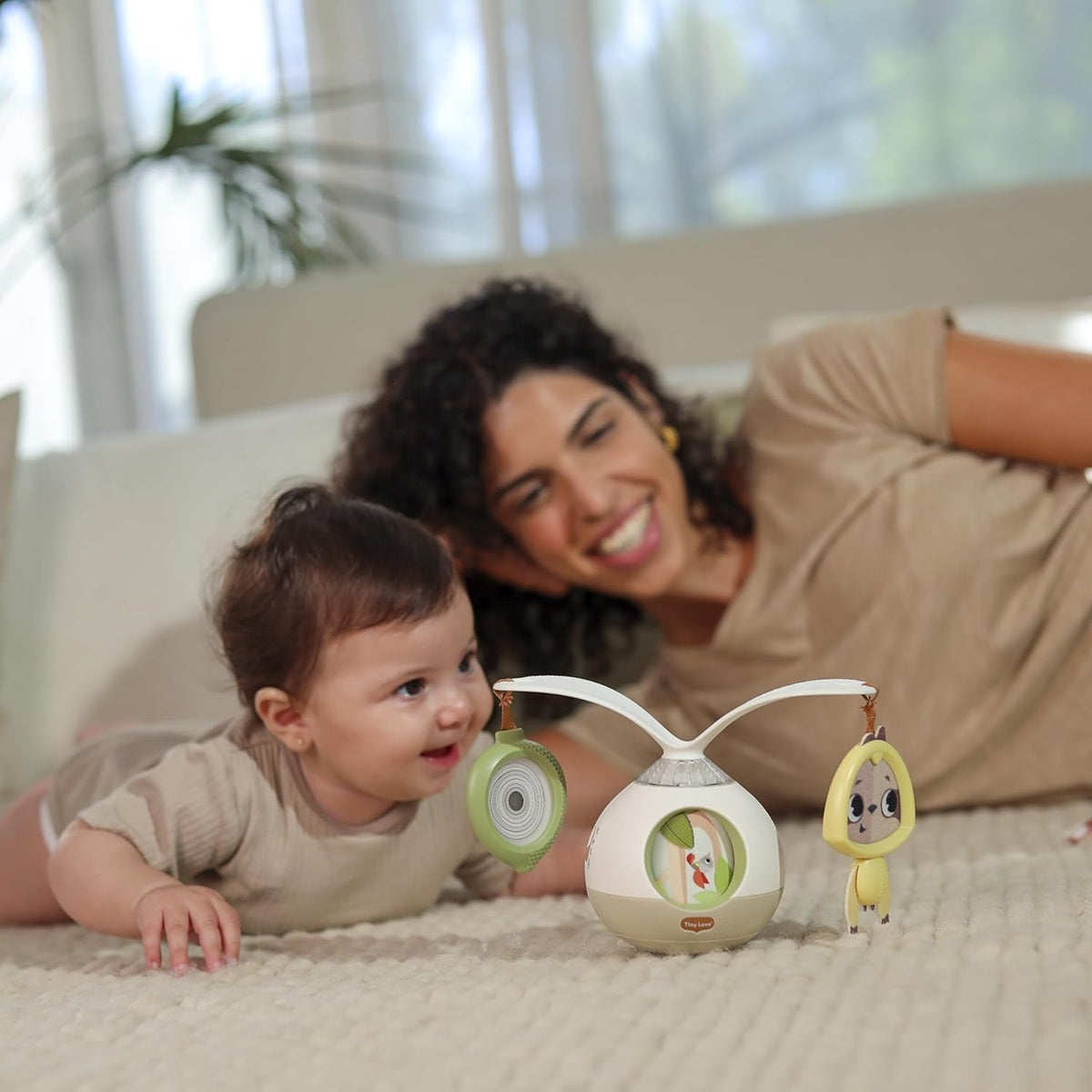 TINY LOVE Tummy Time 2in1 διαδραστικό καρουζέλ και παιχνίδι για την κοιλιά