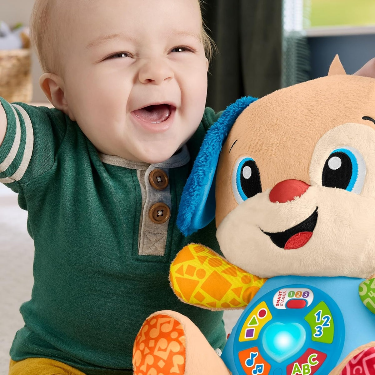 FISHER-PRICE Smart Stages JFD20 εκπαιδευτικό σκυλάκι 5 γλώσσες