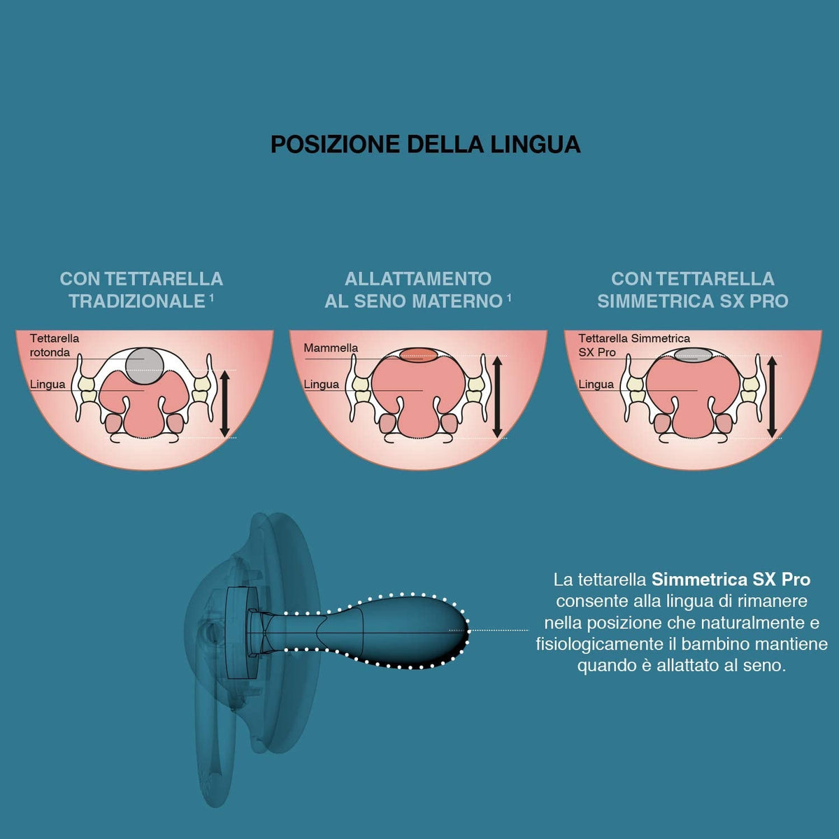 SUAVINEX chupete SX PRO Day&Night x2 de silicona 6-18m BRILLA