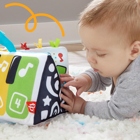 FISHER-PRICE Kick & Play Interaktives Bauchlage-Spielkissen