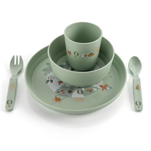 REER Little Explorer komplet posode x5 brez BPA