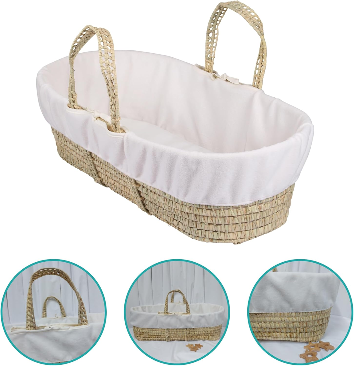 CLAIR DE LUNE forro polar para moisés 72x104 cm
