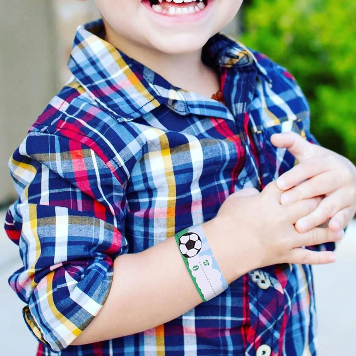 Pulseras SOS impermeables para niños 20 unidades