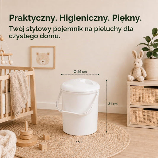 ROTHO BABYDESIGN koš za odpadne plenice 10 l
