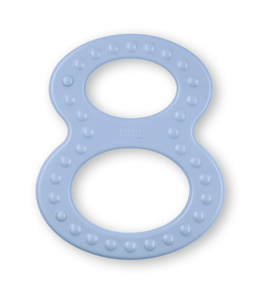 NUK massaggiagengive in silicone 2 pezzi 6,5 x 8 cm 0+