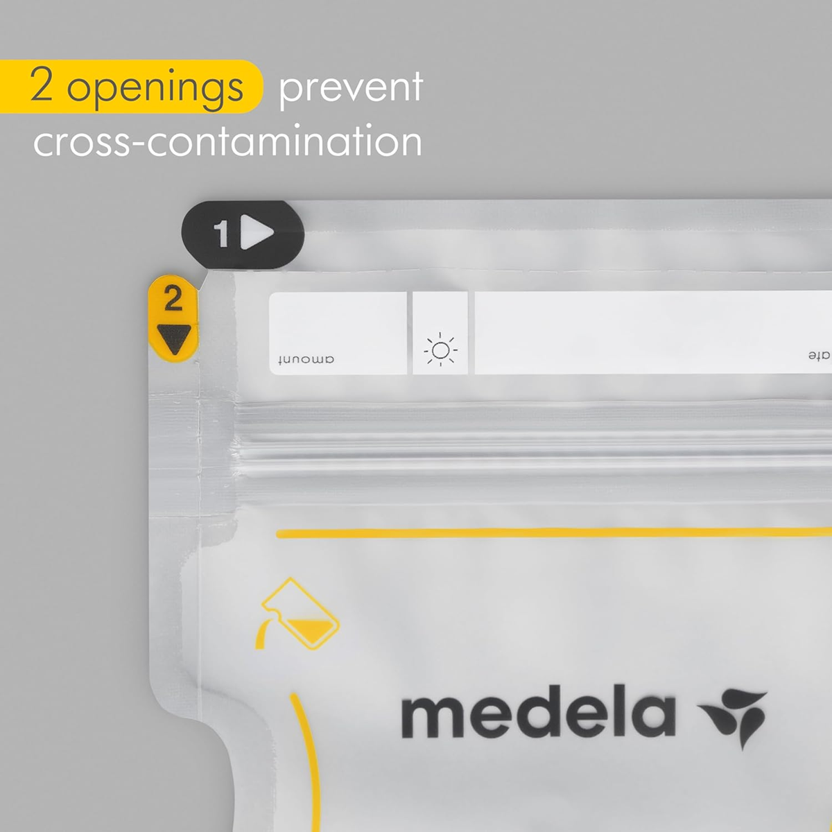 MEDELA vrečke Easy Pour za shranjevanje materinega mleka 50 kosov
