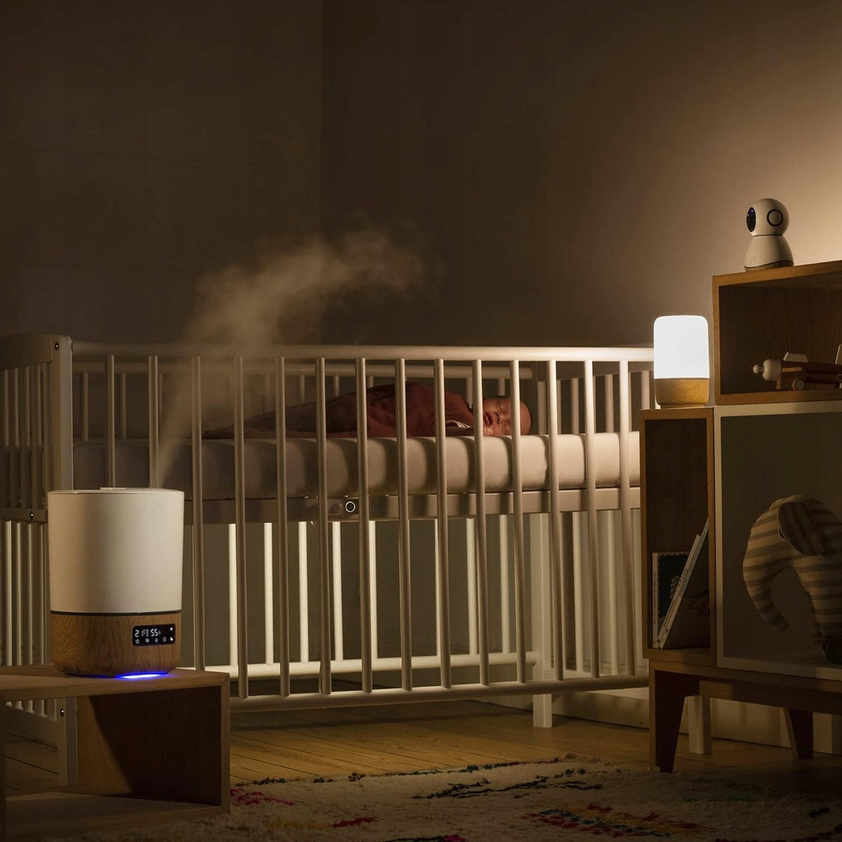 MAXI-COSI Breathe Luftbefeuchter, Fernbedienung, 24-Stunden-Betrieb, Connected-Home-App