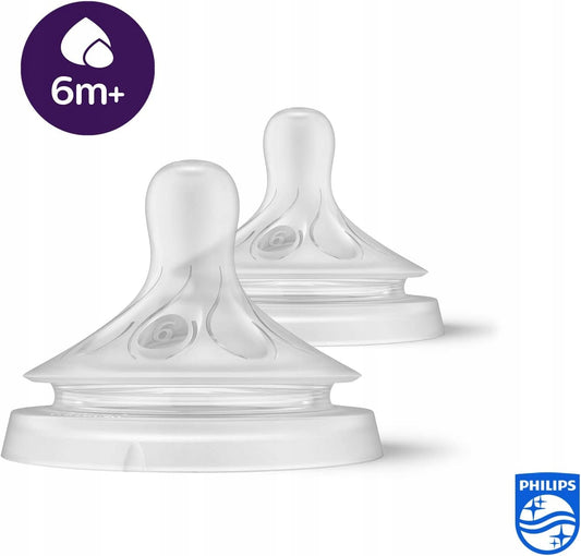 PHILIPS AVENT Natural RESPONSE Sauger 6m+ x2