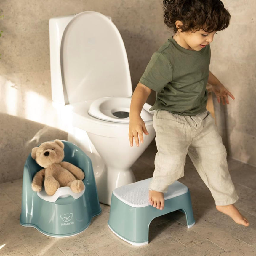 Reductor de inodoro BABYBJORN con apertura ajustable de 12 x 18,5 cm