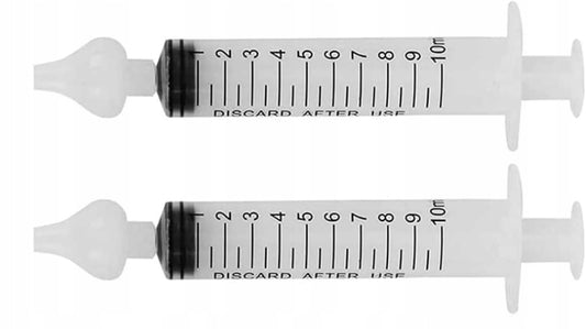 BABY AGE nosni irigator v obliki brizg 2 kosa 10ml
