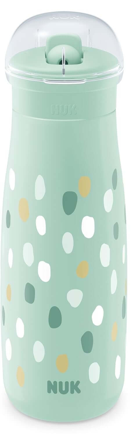 NUK Mini-Me Flip botella con pajita y boquilla plegable 450 ml 12 m+