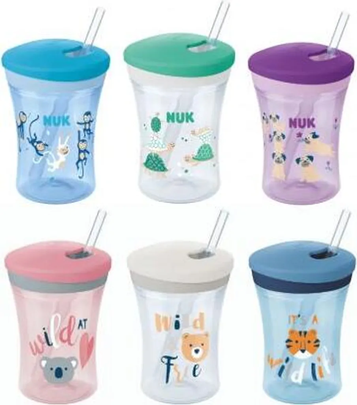 NUK pajita y boquilla para vaso ACTION CUP