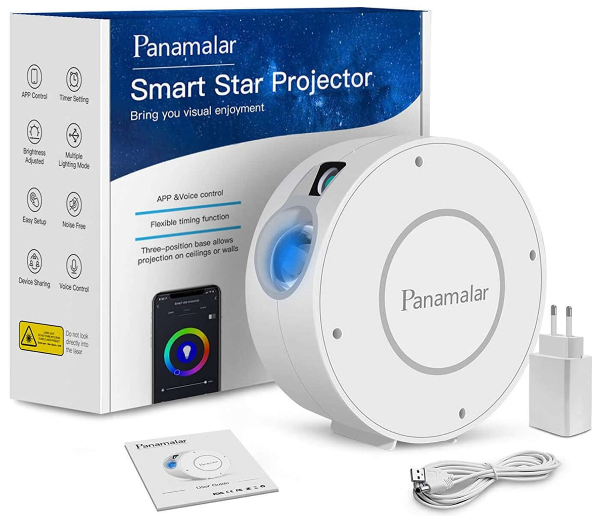 PANAMALAR SK20 projecteur d'étoiles contrôle par application