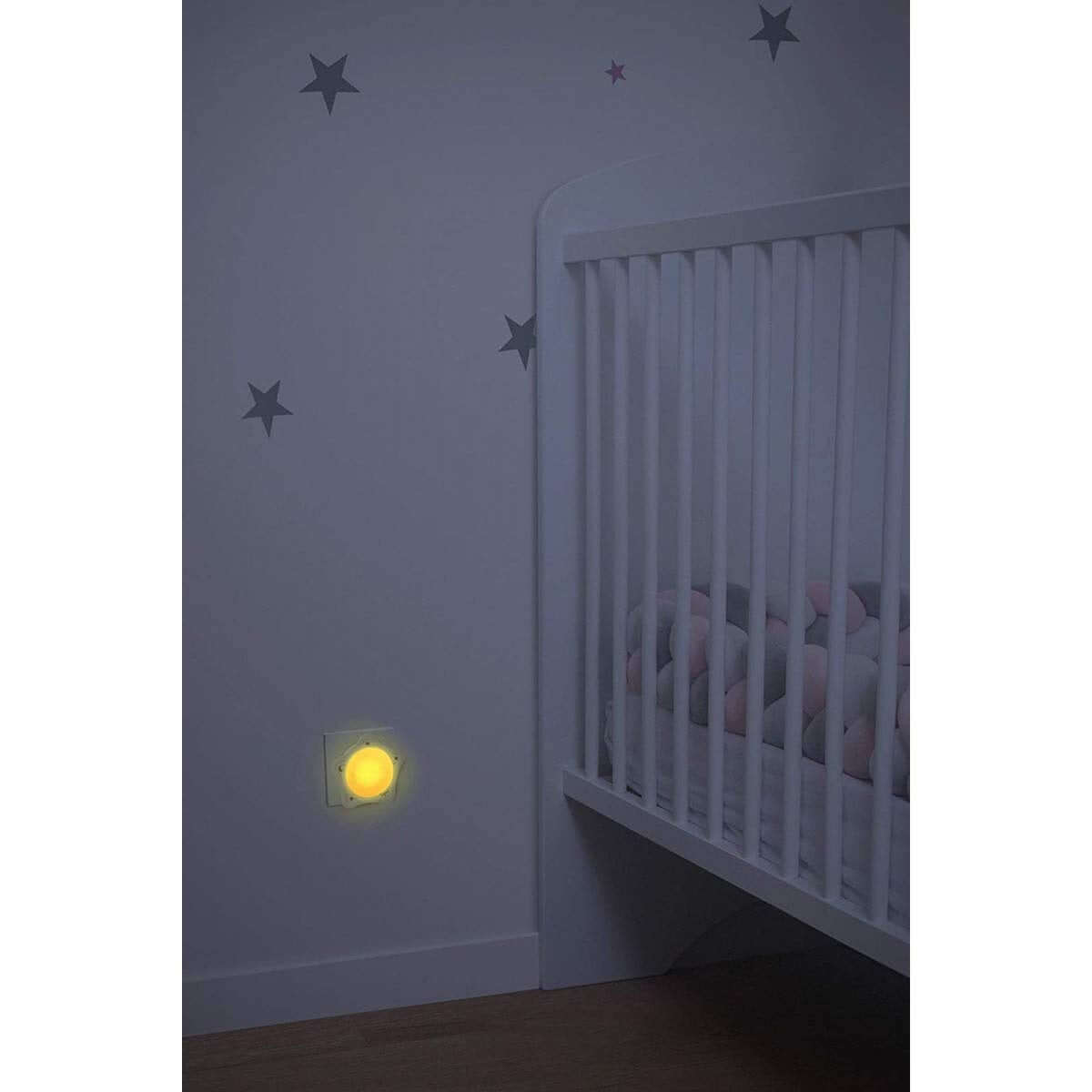 TIGEX samodejna LED-nočna lučka za vtičnico, senzor teme 9 cm