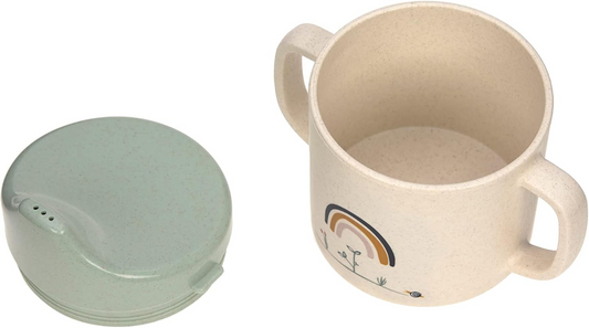 LASSIG Sippy Cup Garden Explorer Trinkbecher mit Schnabeltülle 150 ml 6 Monate+