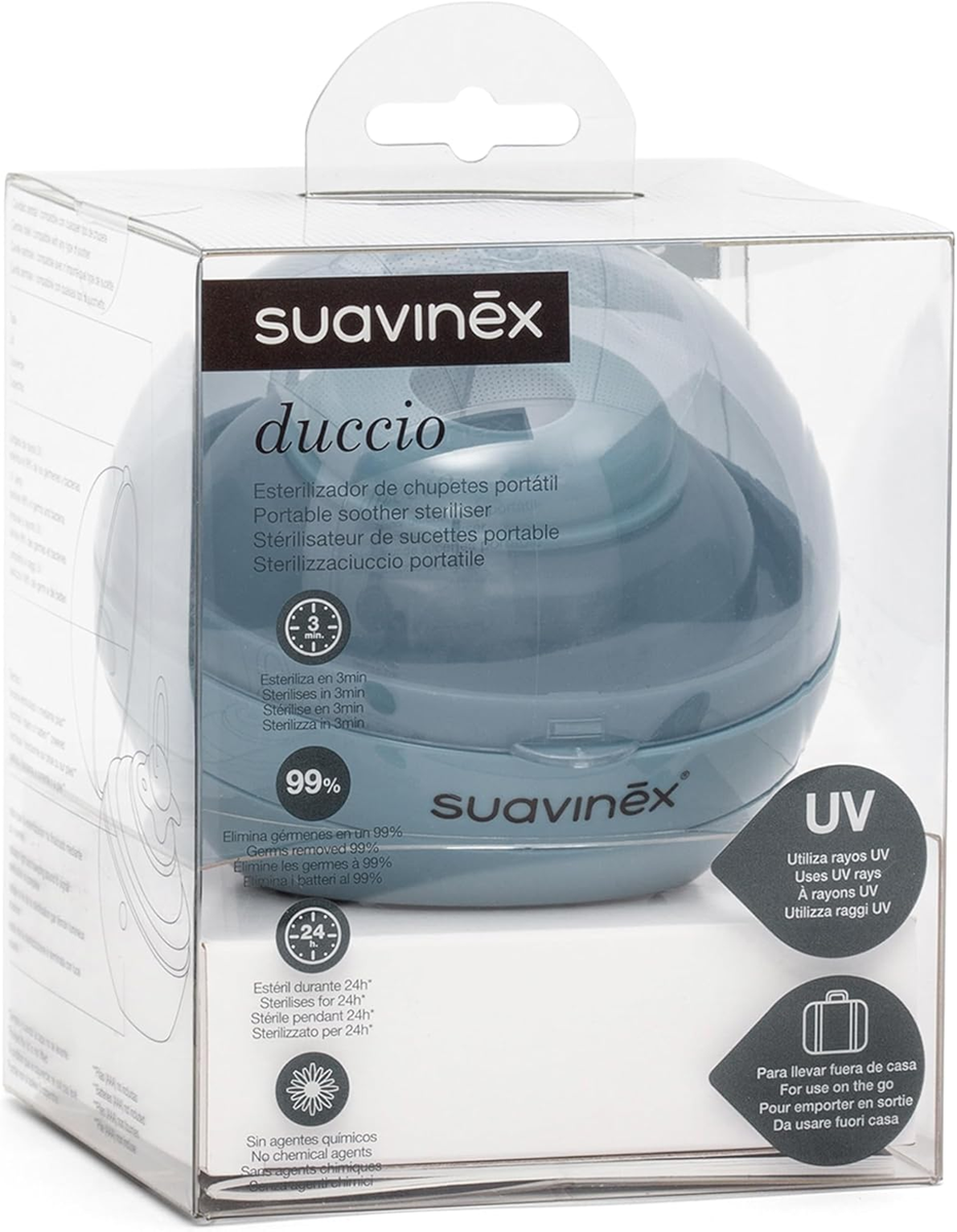SUAVINEX Duccio UV-sterilisator til sutter 9 cm