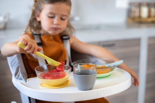 BEABA Geschirrset mit Silikon-Saugnapf DURALEX 3-teilig