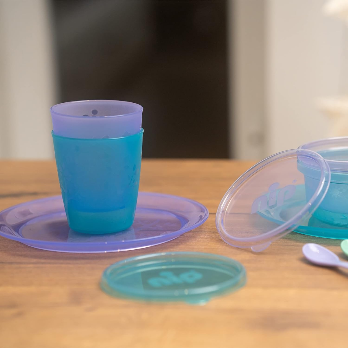 Vaso de aprendizaje NIP 250 ml 4 unidades 12 m+