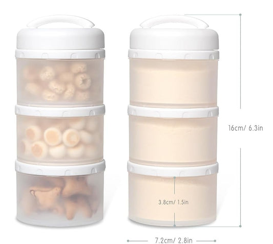 TERMICHY posodice za mlečno formulo in prigrizke 2 kosa 6 x 60 g
