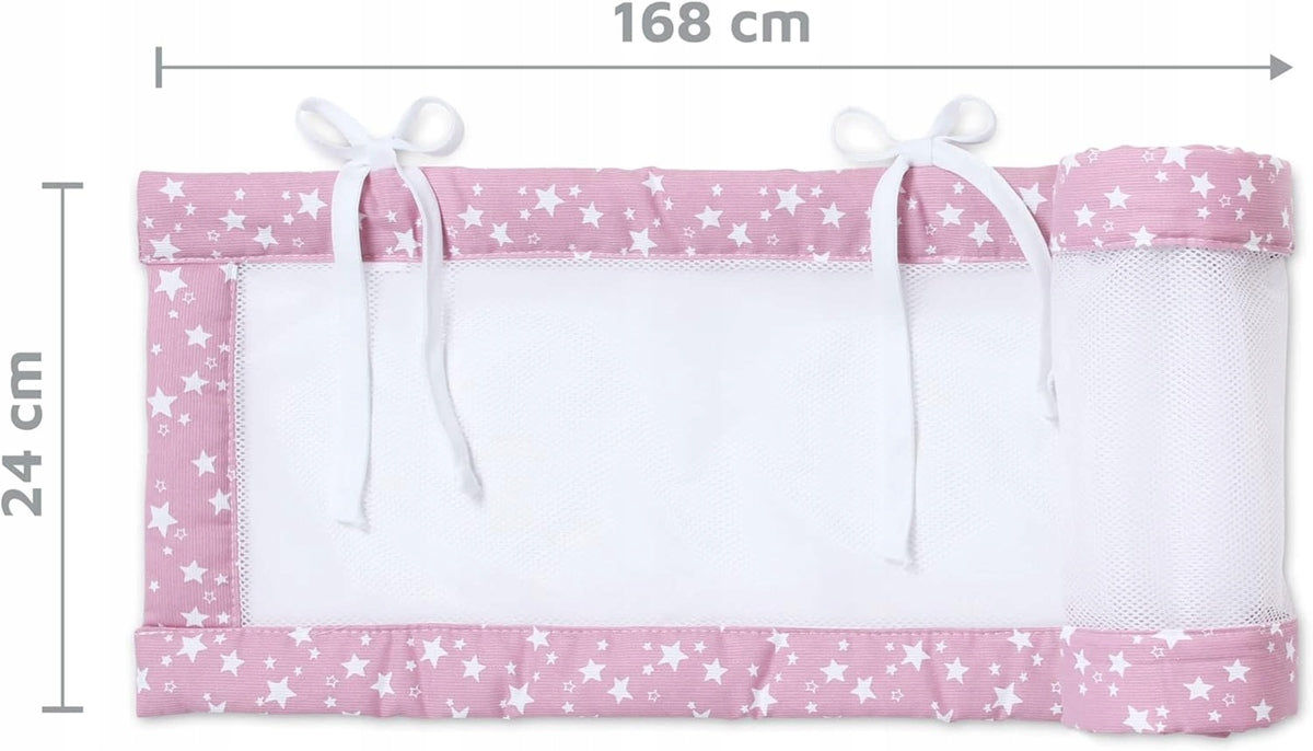 BABYBAY protector para cuna 168x24cm