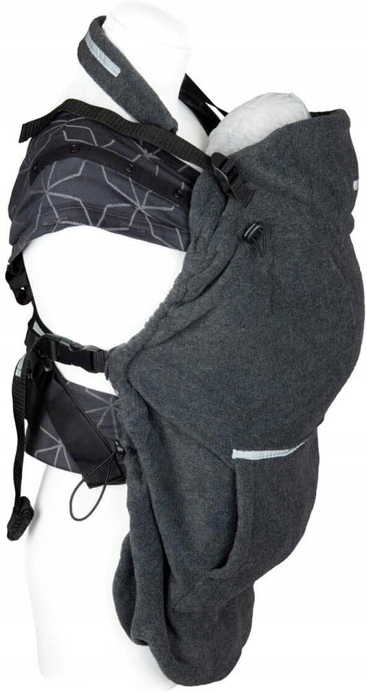 HOPPEDIZ copertura in pile per marsupio RIFLETTENTE