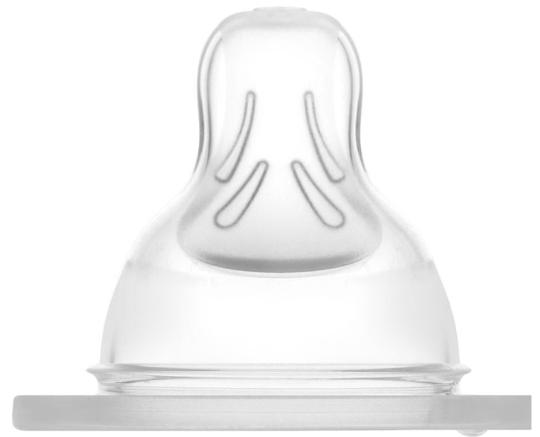 MAM Feel Good biberón de vidrio 90 ml 0 m+ tetina 1