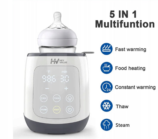 HEY VALUE 5w1 sterilizzatore scaldabiberon e scaldasvasetti
