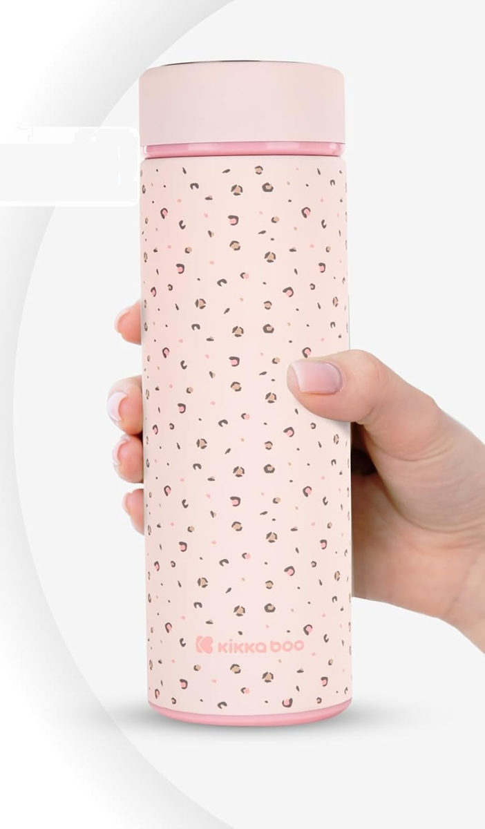 KIKKA BOO Savanna termos iz nerjavečega jekla 500 ml + cedilo za čaj