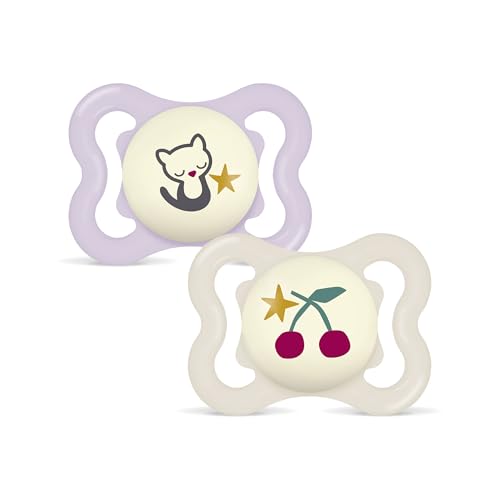 MAM Supreme Night silikonska duda za pomirjanje 0-6 m x2