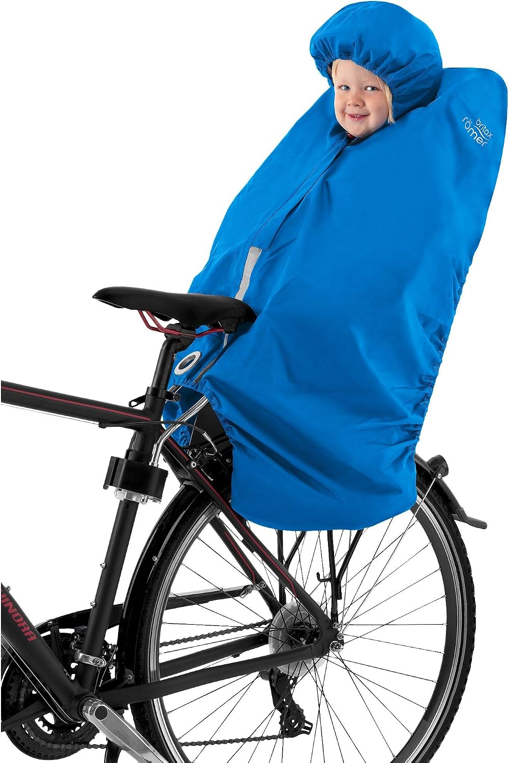 BRITAX ROMER αδιάβροχο πανωφόρι για παιδικό κάθισμα ποδηλάτου JOCKEY 2σε1