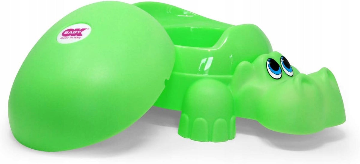 OKBABY Hippo Fun orinal con tapa orinal para bebés HIPOPÓTAMO