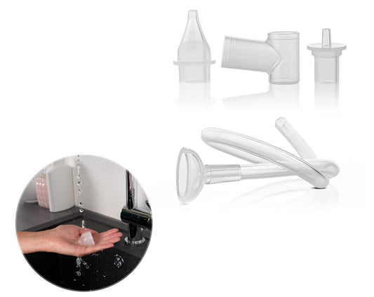 REER ročni nosni aspirator + 4 filtri in etui