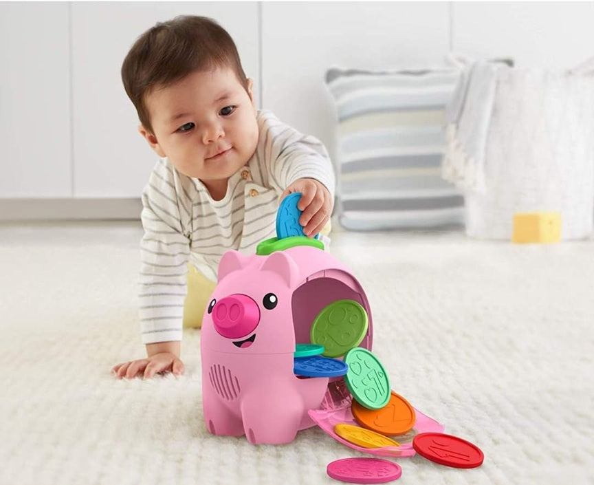 FISHER-PRICE διαδραστικό γουρουνάκι κουμπαράς κίνηση και ήχοι ΑΓΓΛΙΚΑ