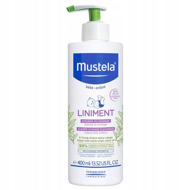 MUSTELA Liniment emulsja z pompką 400ml