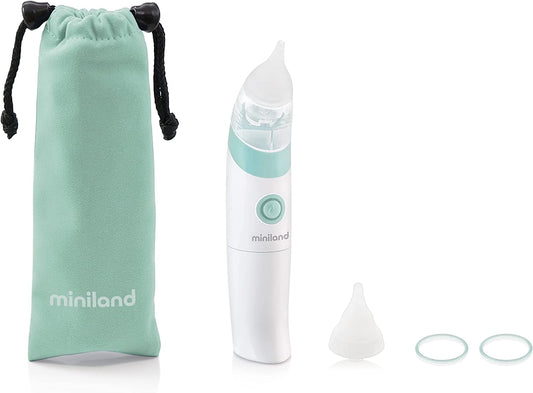 MINILAND električni nosni aspirator + 2 nastavka in etui