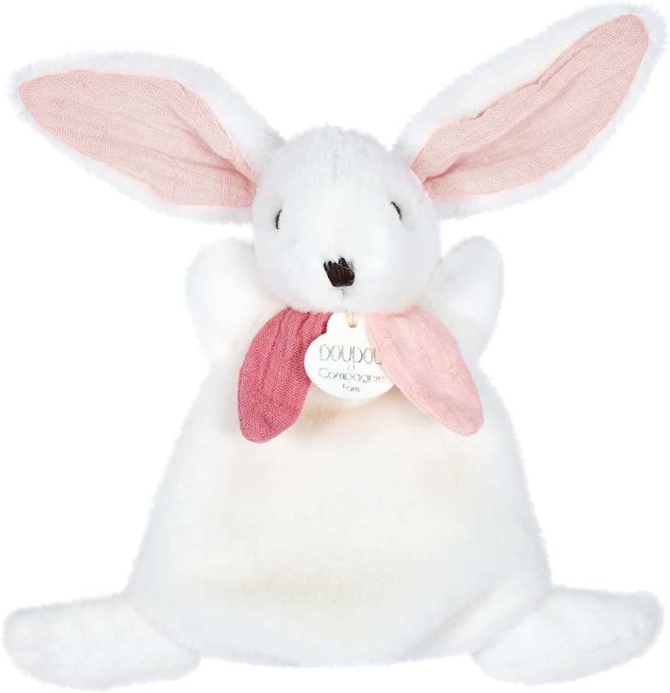 DOUDOU et COMPAGNIE tolažilna ljubkovalna igračka 17 cm ZAJČEK