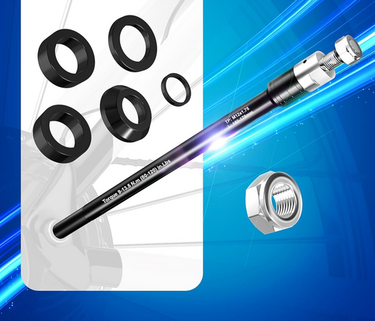 THULE AXLE asse passante per rimorchi bici THULE CROOZER QERIDOO 160-178 mm M12x1.0