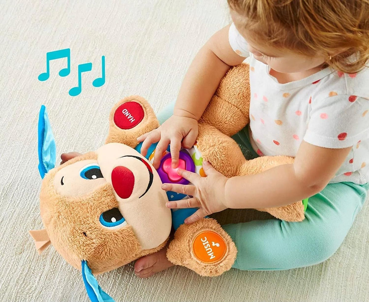 FISHER-PRICE FPM43 perro educativo idioma inglés para niños